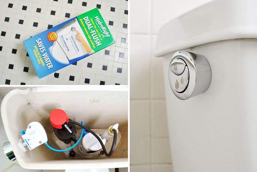 Dual Flush Toilet Grid