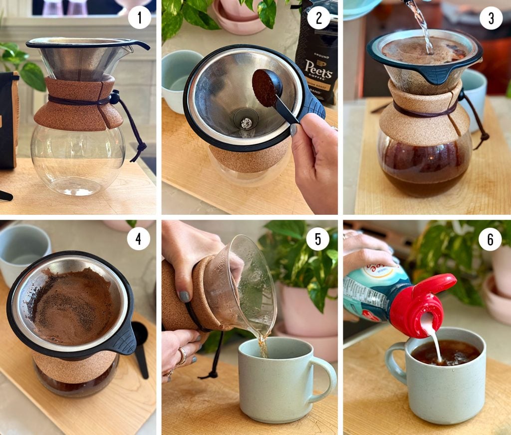 6 Step Instructions To Make Pour Over Coffee at Home